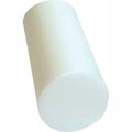 Fabrication Enterprises CanDo® White PE Foam Roller, Round, 6" Dia. x 12"L 30-2101